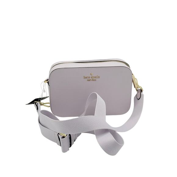 RETAIL $279 Kate Spade Madison Mini Camera Bag*Pastel Lavender*NEW w/tags - Picture 4 of 9